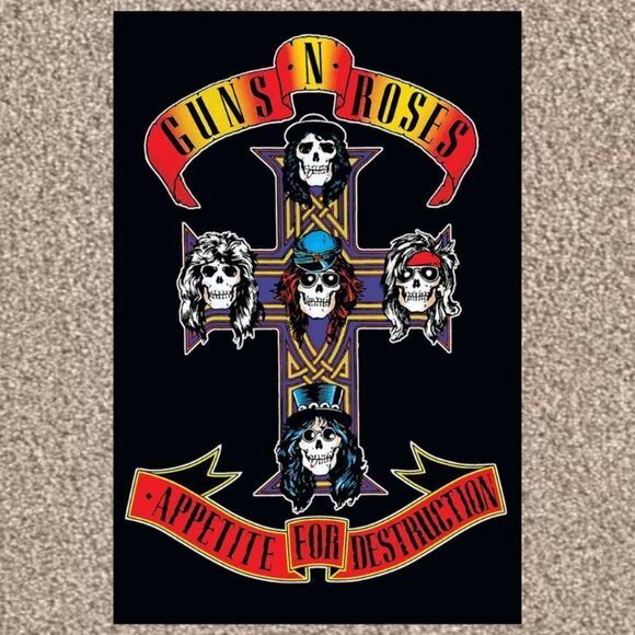 Other - Guns N Roses Appetite For Destruction Poster 24 X 36 LARGE New